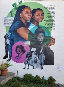 With a New Jersey Council for the Humanities grant, public art in Englewood will be spotlighted in Beyond the Wall: Developing Digital Content Illuminating The Black Women's Mural.